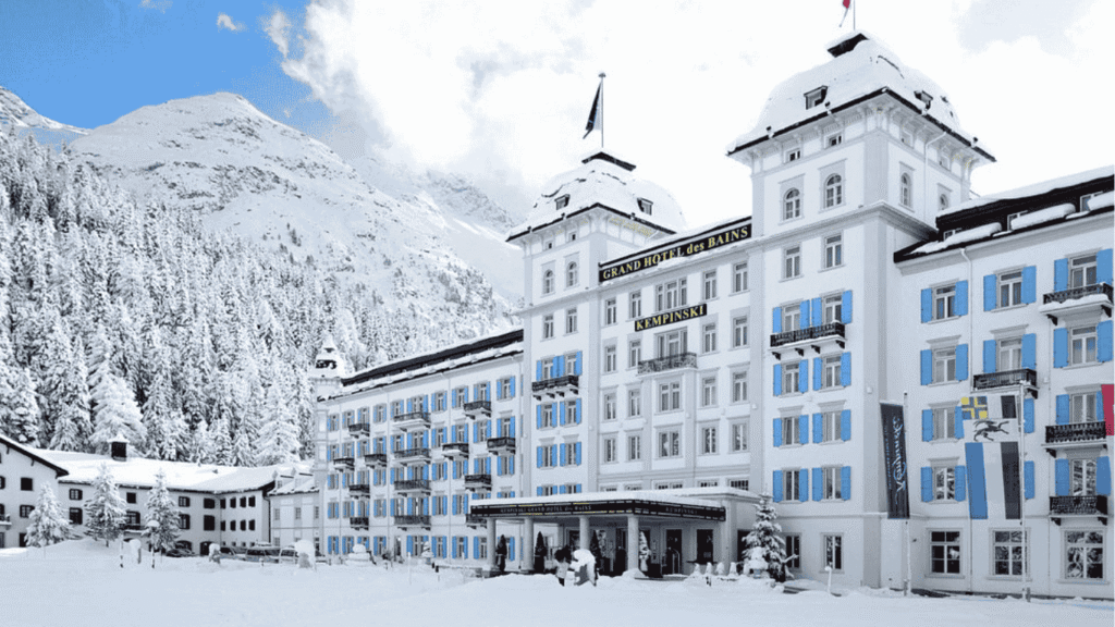 Grand Hotel Des Bains Kempinski St. Moritz, Hotels in Switzerland